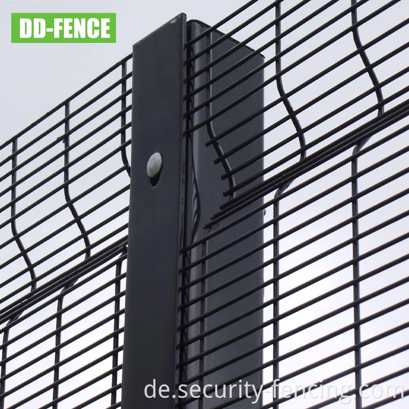 Qualität 358 Sicherheitszaun für Flughafen Border Gas Refine -Behandlungsanlage Fabrik -Eisenbahnpulver Station